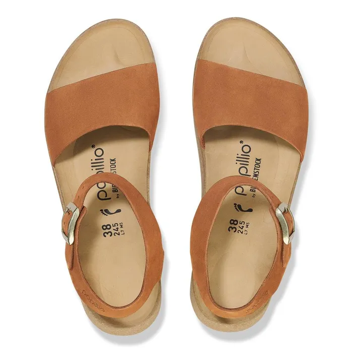 Women Birkenstock Wedges and Platforms Glenda Pecan
