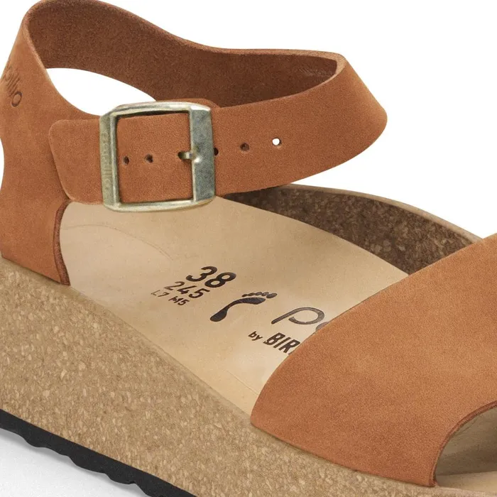 Women Birkenstock Wedges and Platforms Glenda Pecan
