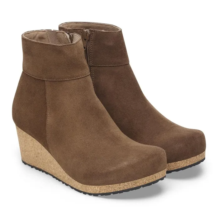 Women Birkenstock Wedges Ebba Dark Tea