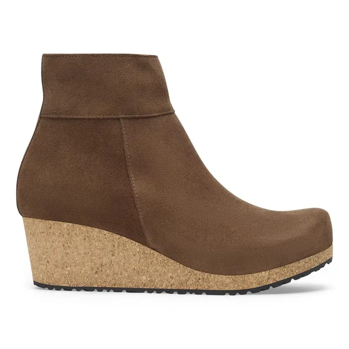 Women Birkenstock Wedges Ebba Dark Tea