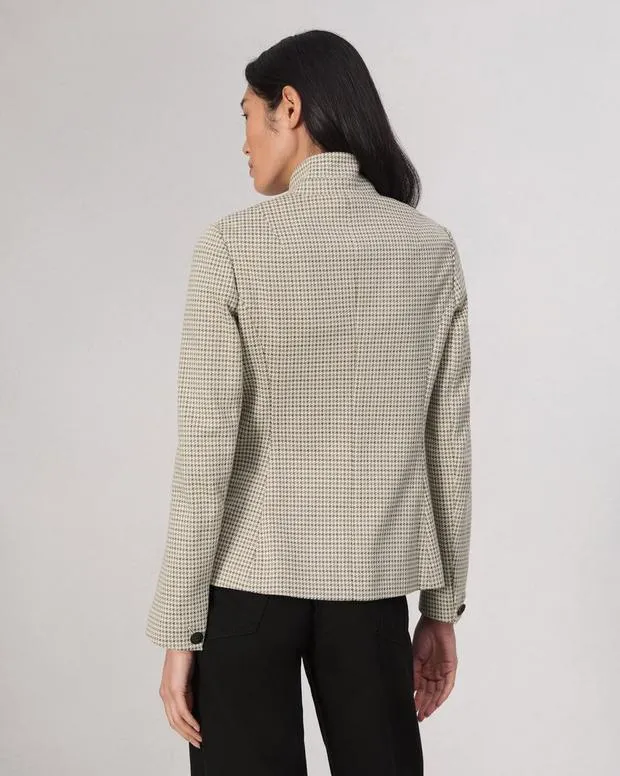 Women Blazers and Vests Rag and Bone Slade Plaid Blazer Grey Multi