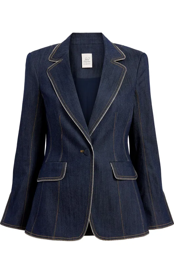 Women Blazers Cinq Sept Danicka Blazer Indigo