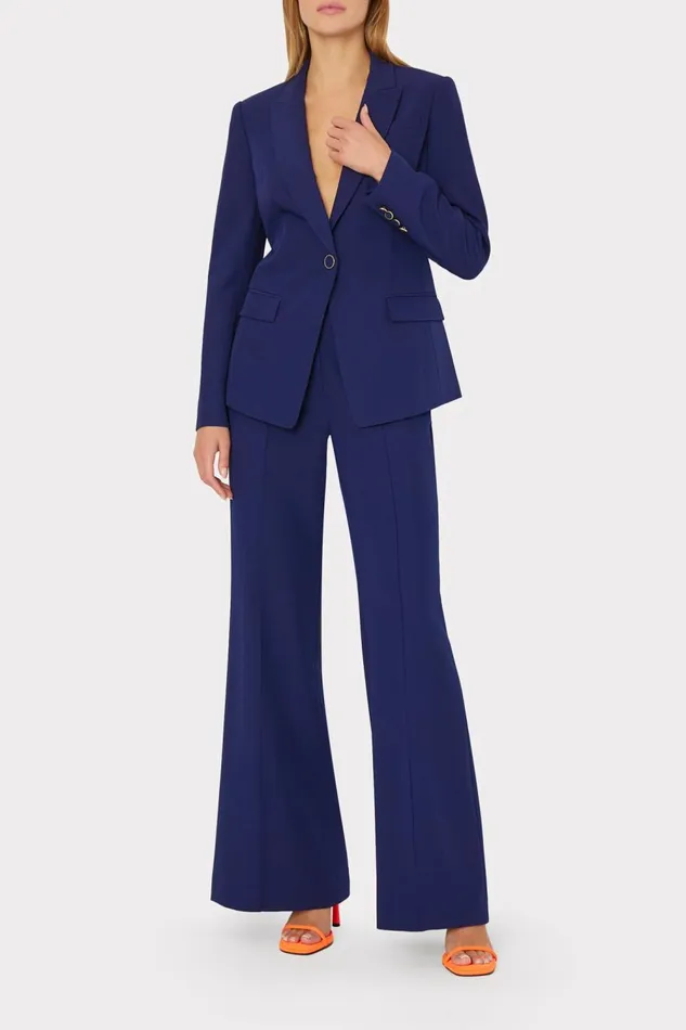 Women Blazers Milly Avery Cady Blazer Navy