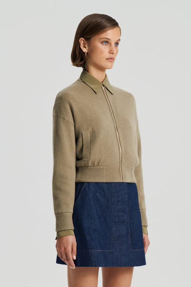 Women CASHMERE BOMBER TRENCH Jackets Scanlan Theodore