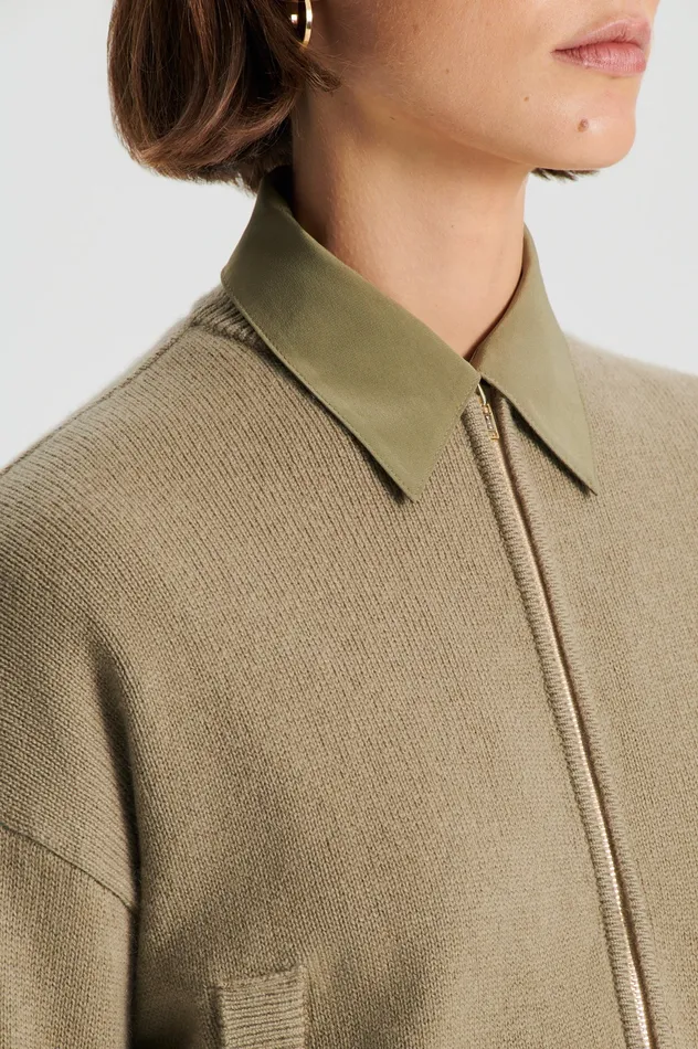 Women CASHMERE BOMBER TRENCH Jackets Scanlan Theodore