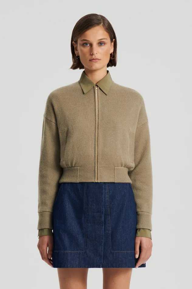 Women CASHMERE BOMBER TRENCH Jackets Scanlan Theodore