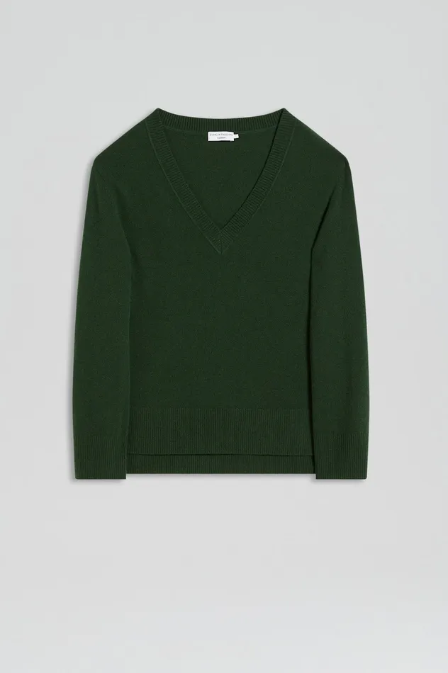 Women CASHMERE V CYPRESS Sweaters Scanlan Theodore Women CASHMERE V CYPRESS Sweaters Scanlan Theodore