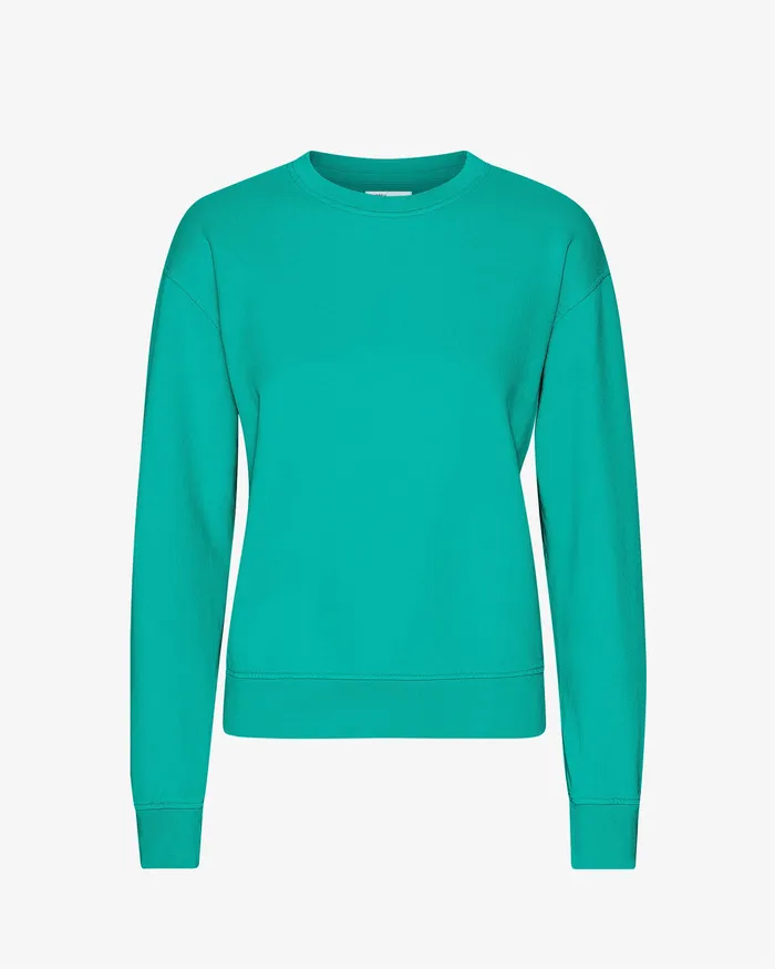 Women Classic Organic Crew 8211 Tropical Sea Crewneck Sweatshirts Colorfulstandard Women