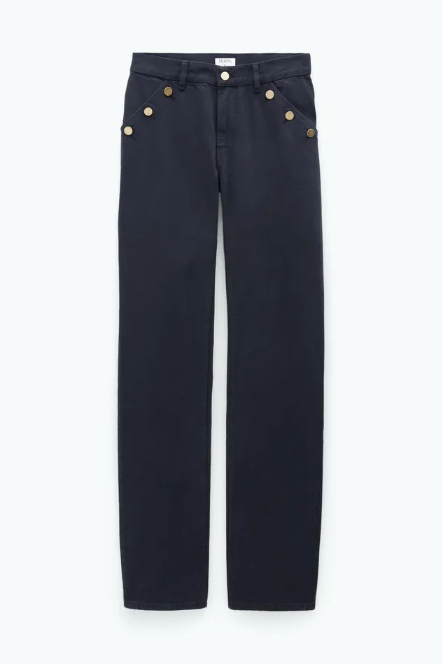 Women Classic Straight Jeans Black Filippa K Jeans