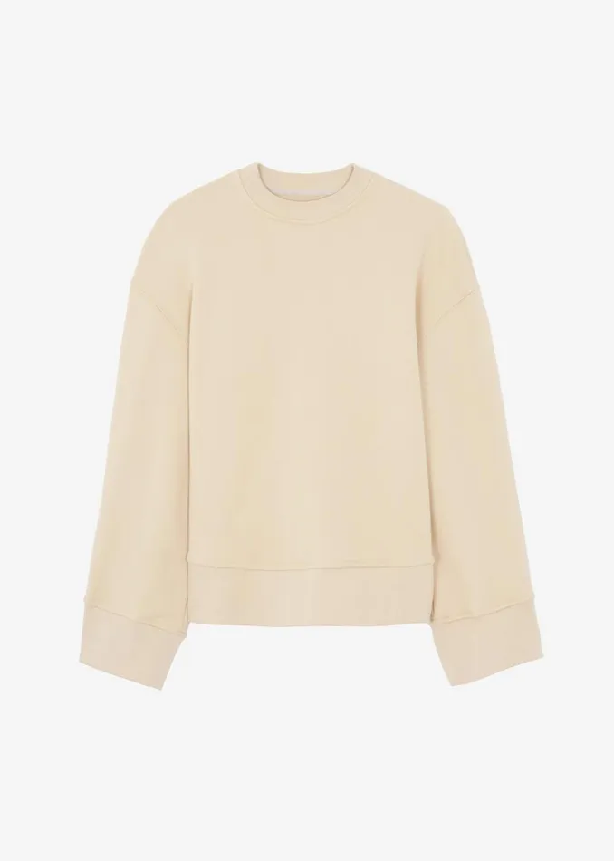 Women Clea Sweatshirt 8211 Beige The Frankie Shop Tops