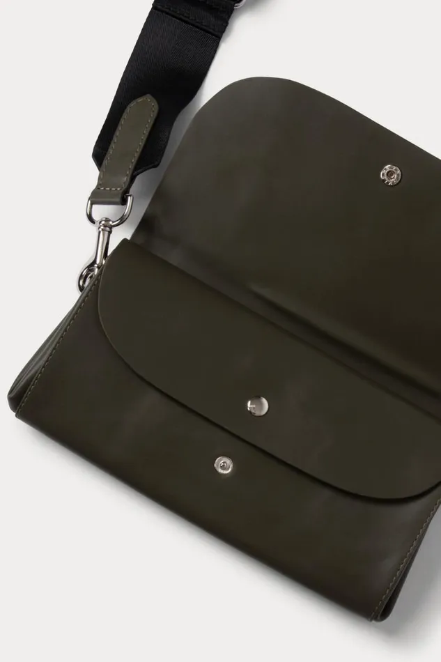 Women Clutches Handbags Crossbody Rachel Comey Utility Crossbody Green