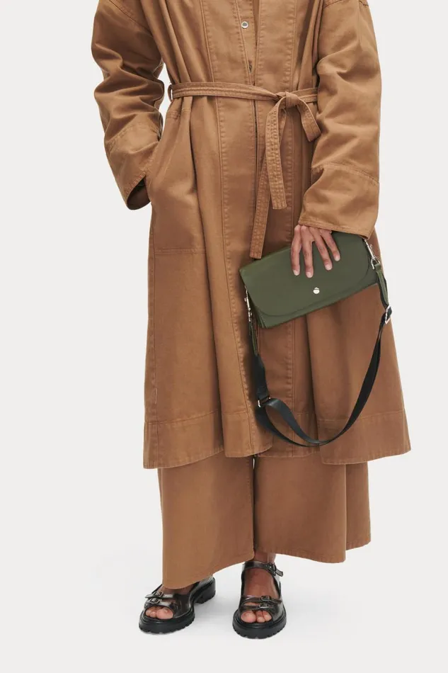 Women Clutches Handbags Crossbody Rachel Comey Utility Crossbody Green