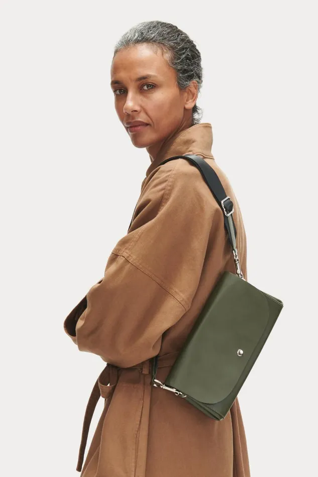 Women Clutches Handbags Crossbody Rachel Comey Utility Crossbody Green