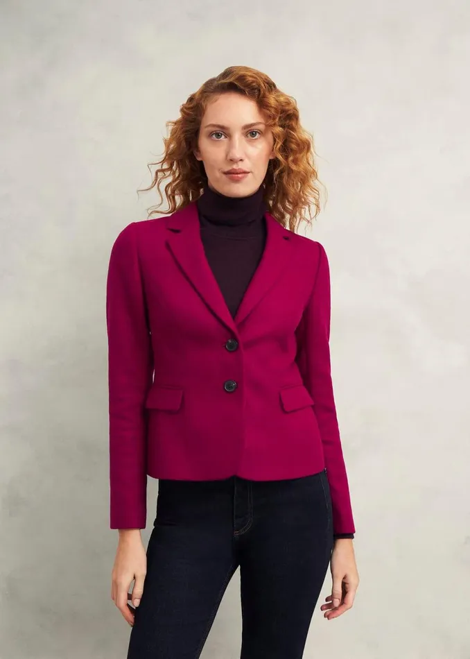 Women Coats and Jackets Hobbs Hackness Jacket Pink