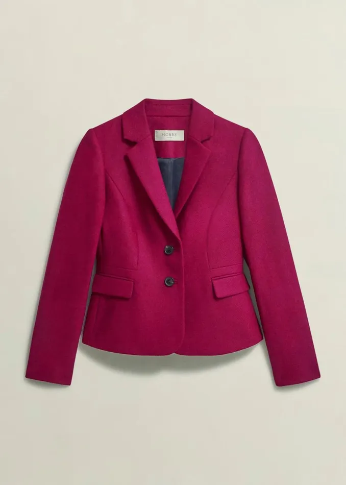 Women Coats and Jackets Hobbs Hackness Jacket Pink