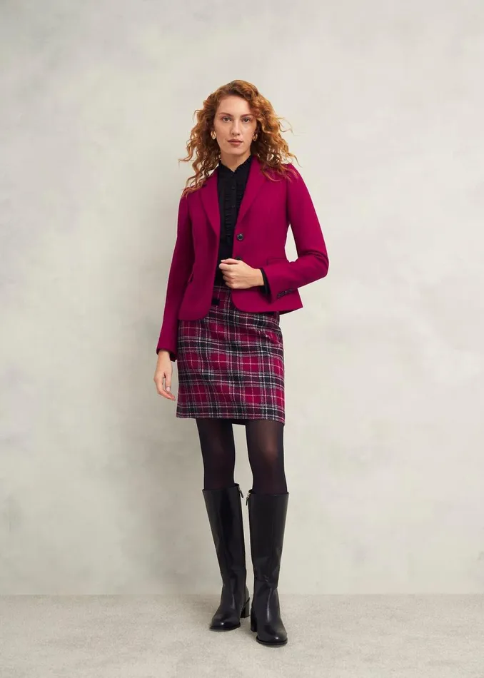 Women Coats and Jackets Hobbs Hackness Jacket Pink