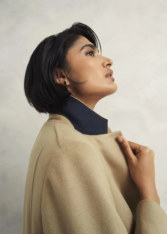 Women Coats and Jackets Hobbs Richmond Wool Maxi Coat Camel