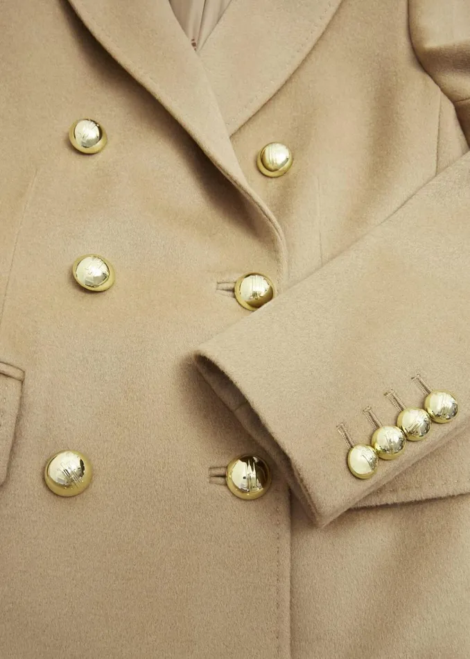 Women Coats and Jackets Hobbs Richmond Wool Maxi Coat Camel