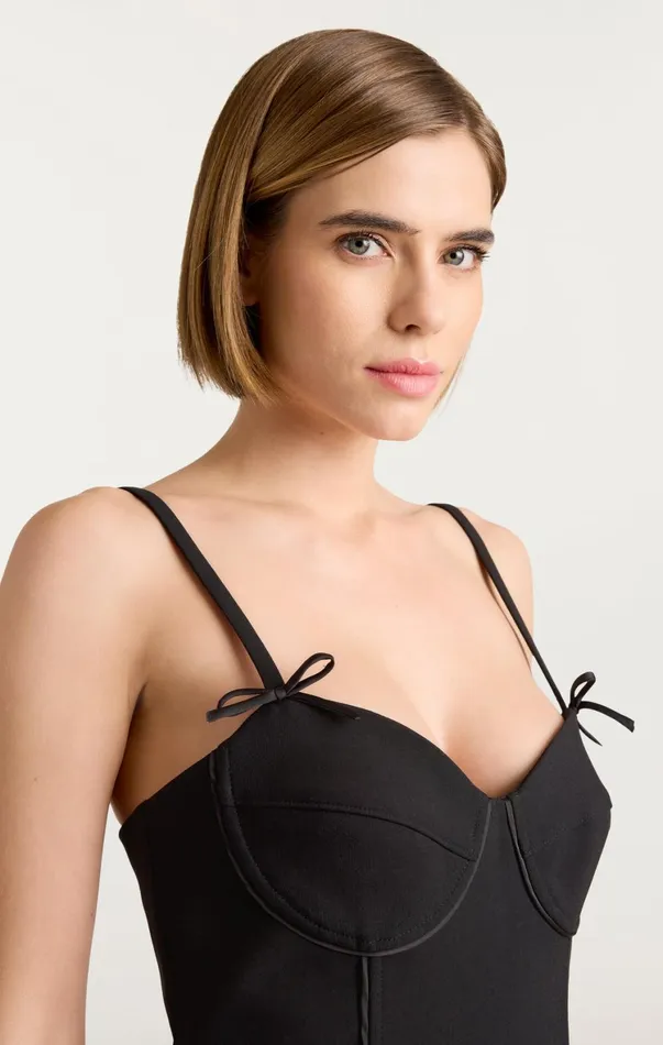 Women Cocktail and Evening Cinq Sept Felicia Dress Black