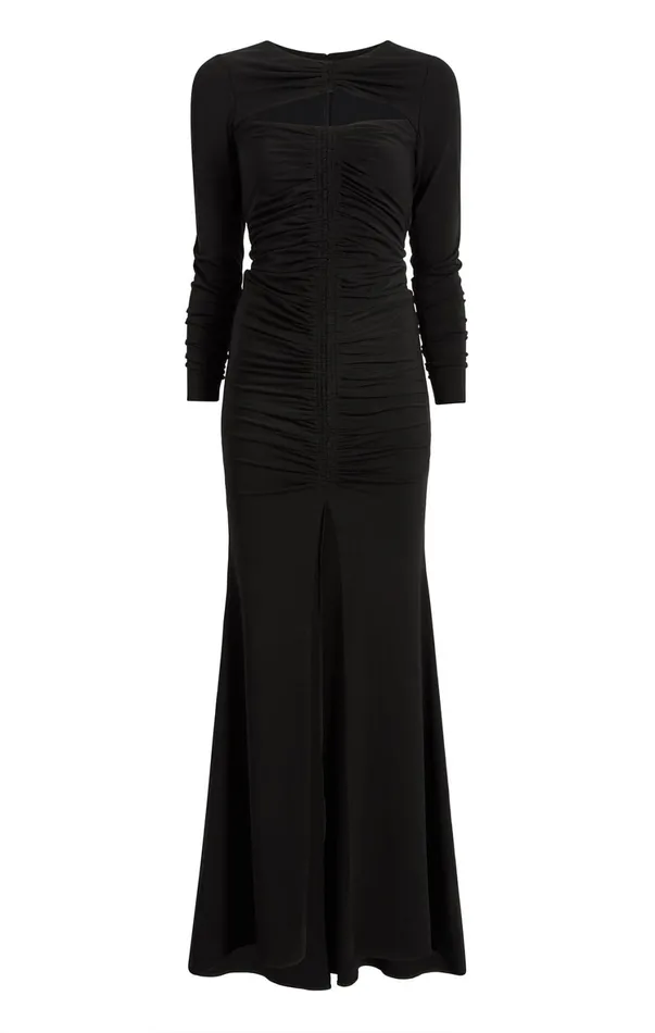 Women Cocktail and Evening Cinq Sept Perri Gown Black