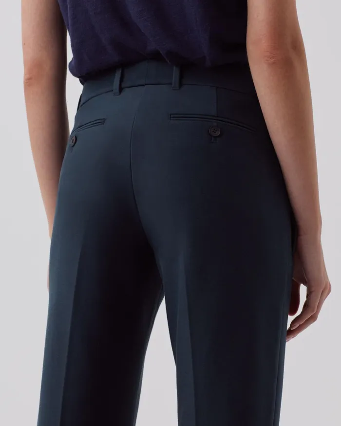Women Colette 8211 Slim Fit Straight Trousers Blueberry Comptoir Des Cotonniers Trousers Women Colette 8211 Slim Fit Straight Trousers Blueberry Comptoir Des Cotonniers Trousers