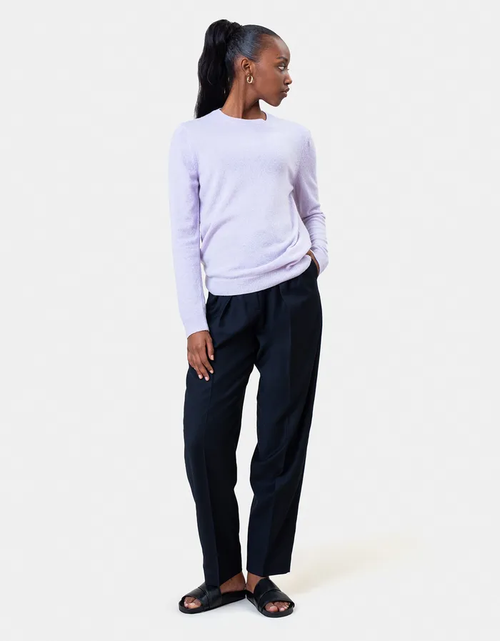 Women Colorfulstandard Women Light Merino Wool Crew 8211 Dusty Olive Knit Sweaters