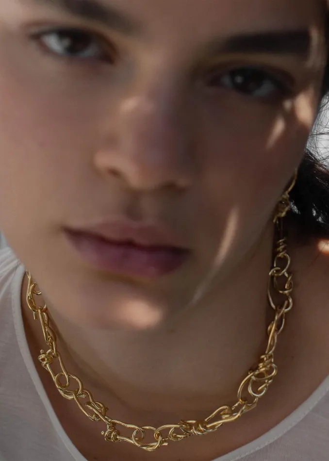 Women Completedworks V040 Necklace 8211 Gold The Frankie Shop