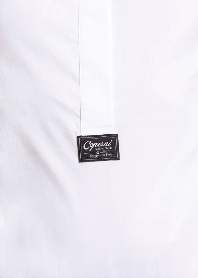Women Coperni Shirt Bodysuit 8211 White The Frankie Shop Tops