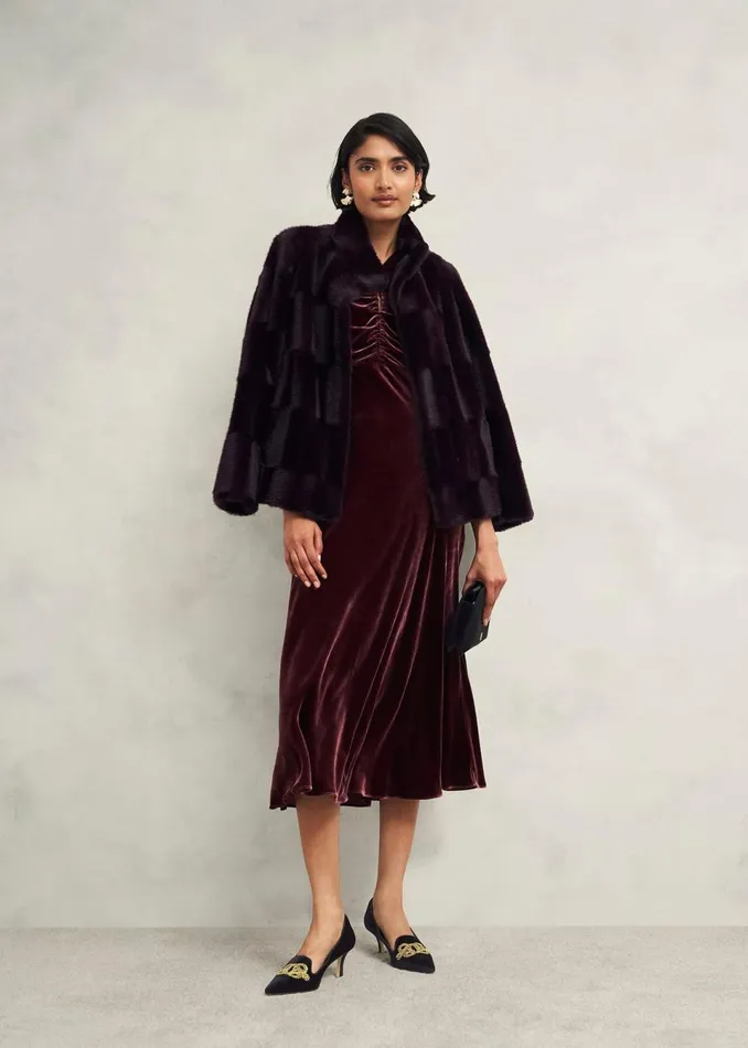 Women Court Shoes Hobbs Keston Embellished Velvet Courts Black