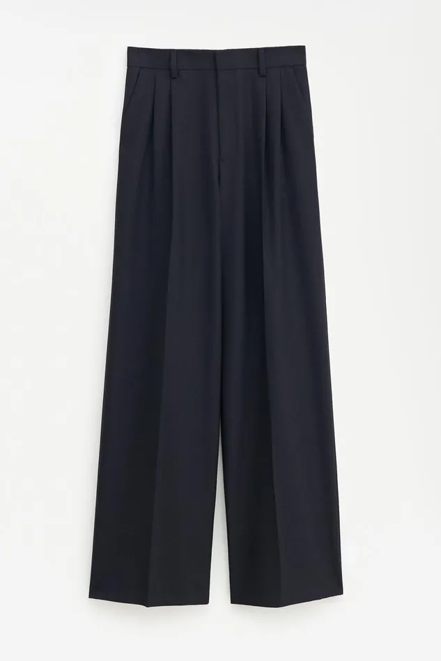 Women Darcey Wool Trousers Black Filippa K Trousers