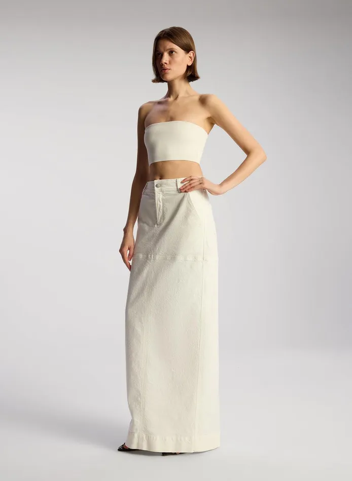 Women Dean Compact Knit Bra Off White ALC Tops