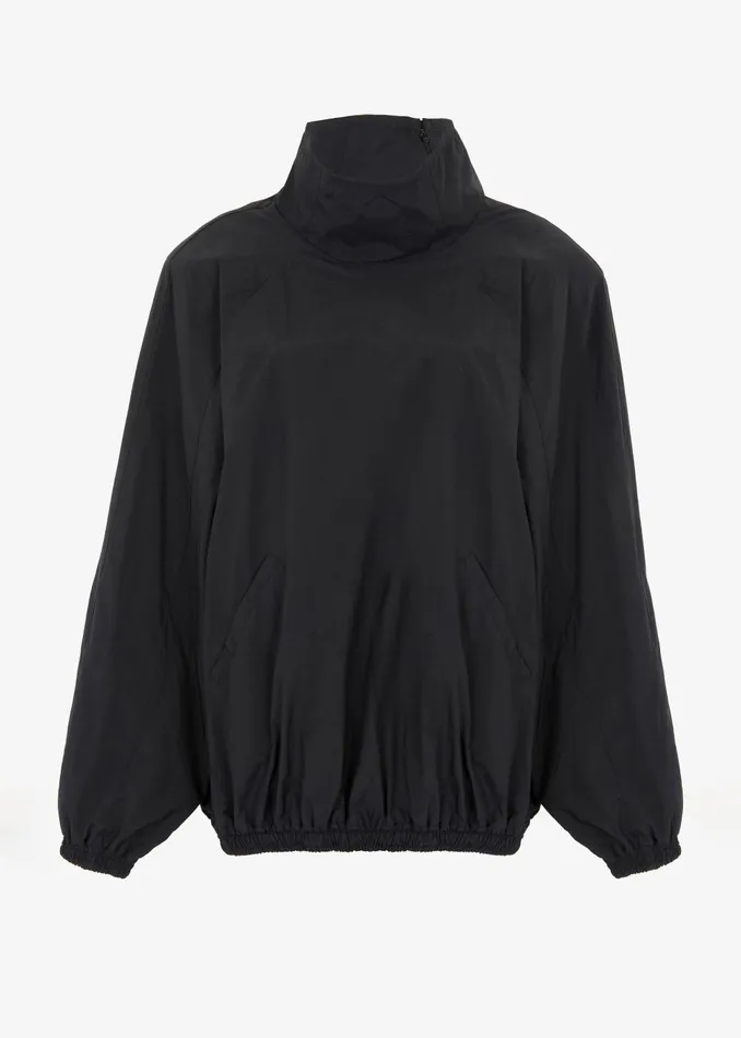 Women Doyle Mockneck Anorak 8211 Black The Frankie Shop Outerwear