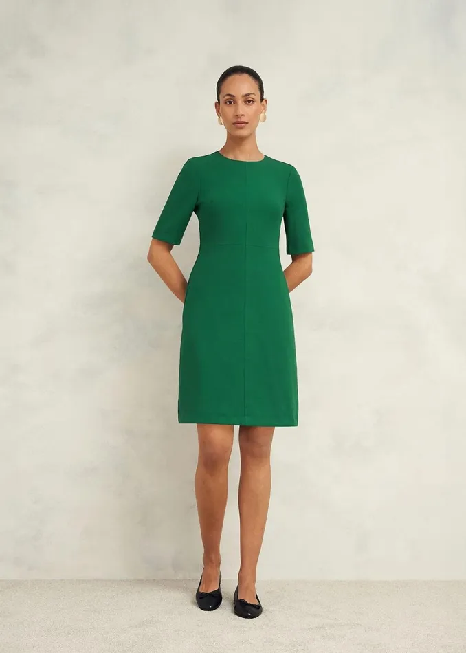 Women Dresses and Jumpsuits Hobbs Alana A Line Dress Agate Green