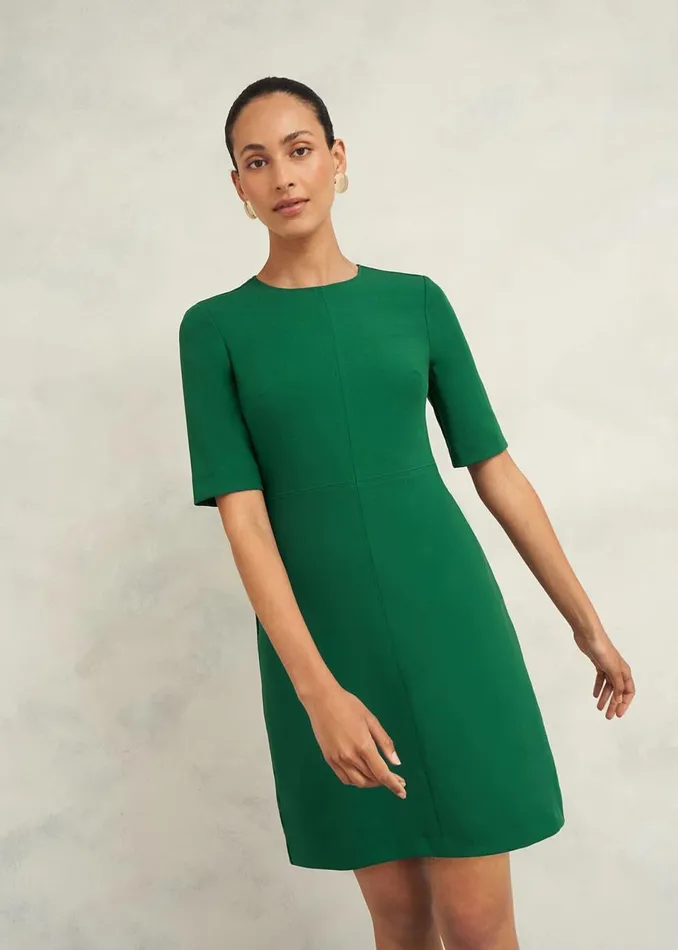 Women Dresses and Jumpsuits Hobbs Alana A Line Dress Agate Green