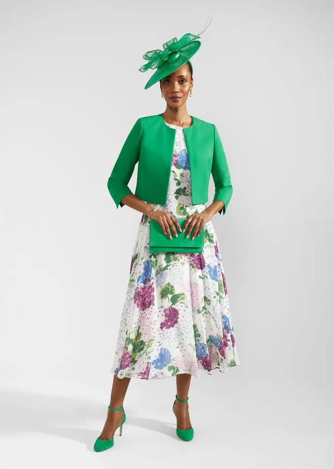 Women Dresses and Jumpsuits Hobbs Carly Floral Dress Ivory Multi