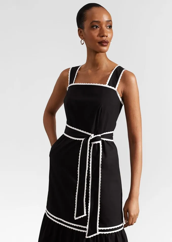 Women Dresses and Jumpsuits Hobbs Chloe Dress Black Ivory