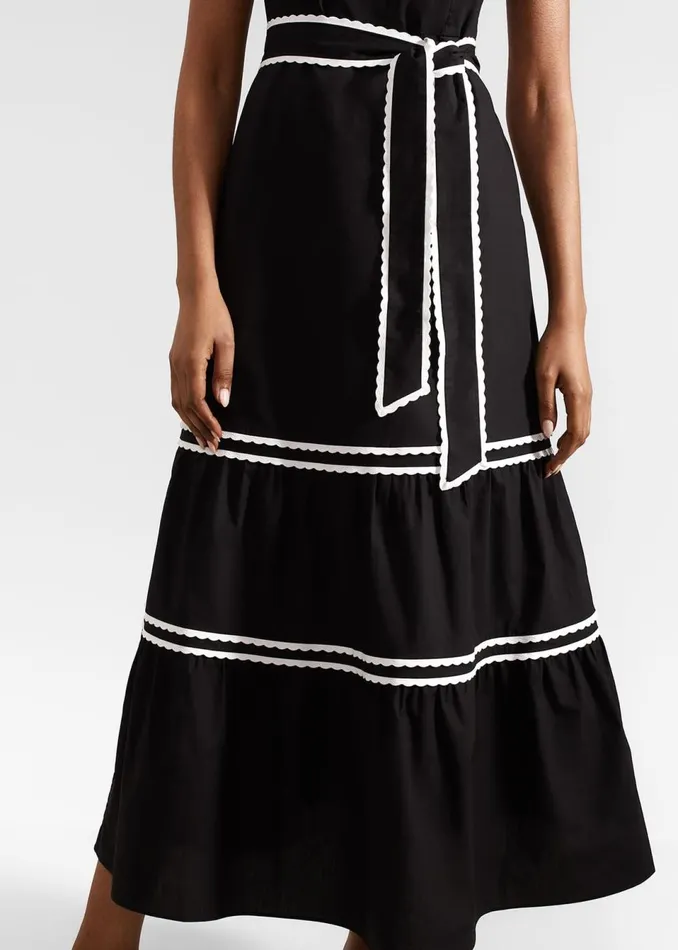 Women Dresses and Jumpsuits Hobbs Chloe Dress Black Ivory