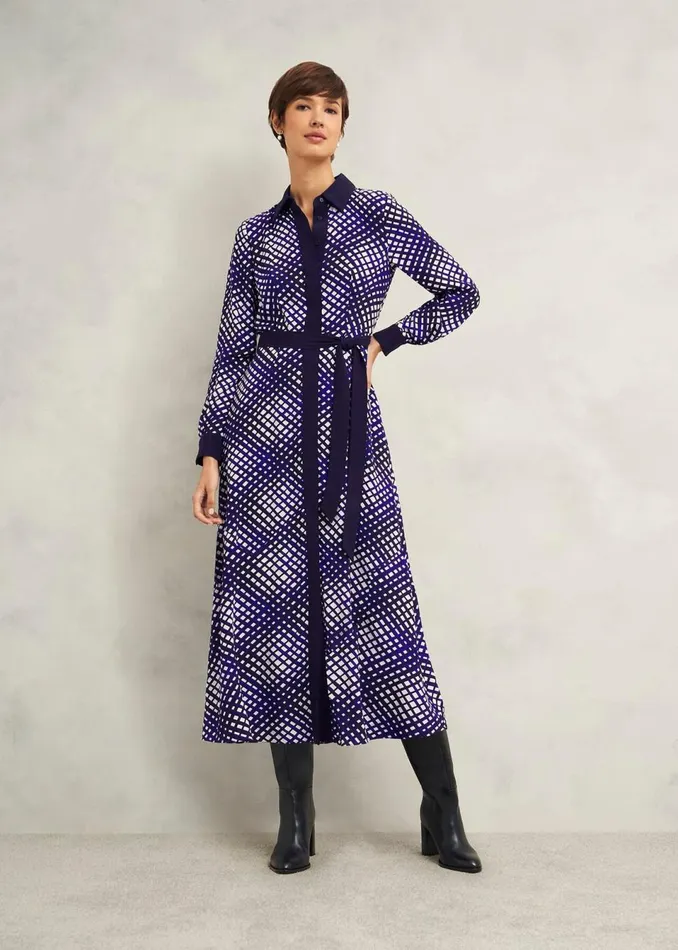 Women Dresses and Jumpsuits Hobbs Elodie Shirt Dress Multi