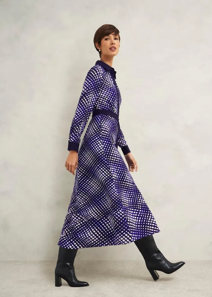 Women Dresses and Jumpsuits Hobbs Elodie Shirt Dress Multi
