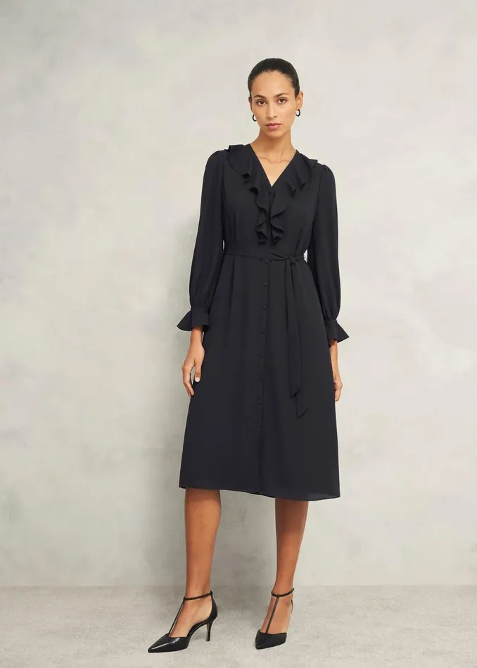 Women Dresses and Jumpsuits Hobbs Maisie Dress Hobbs Black