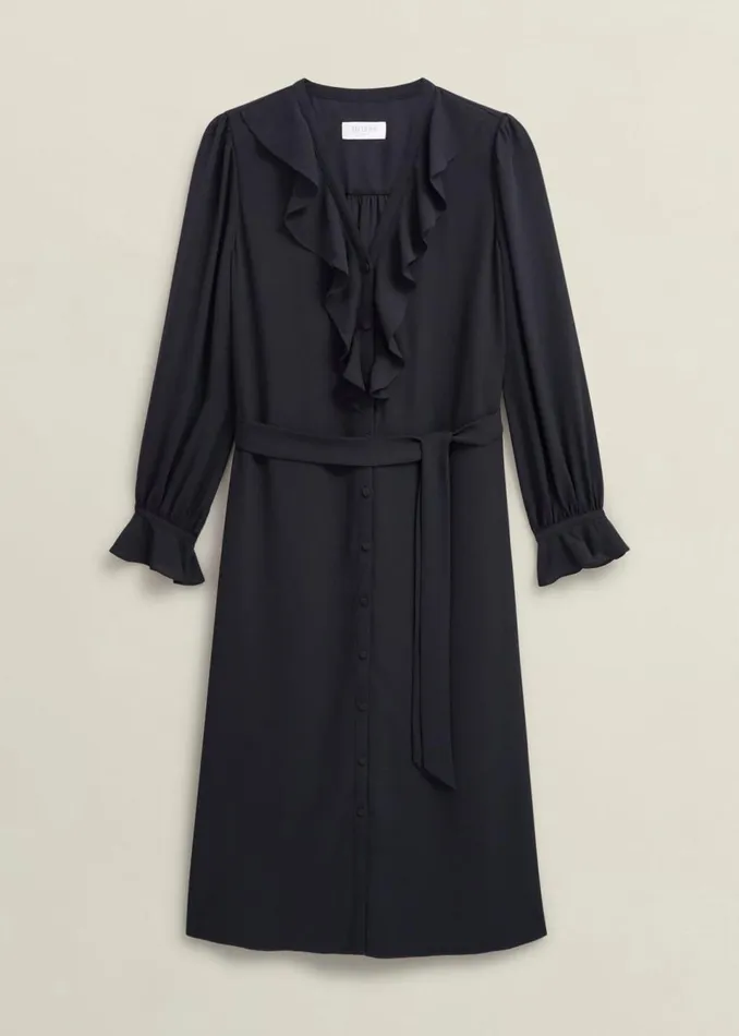 Women Dresses and Jumpsuits Hobbs Maisie Dress Hobbs Black