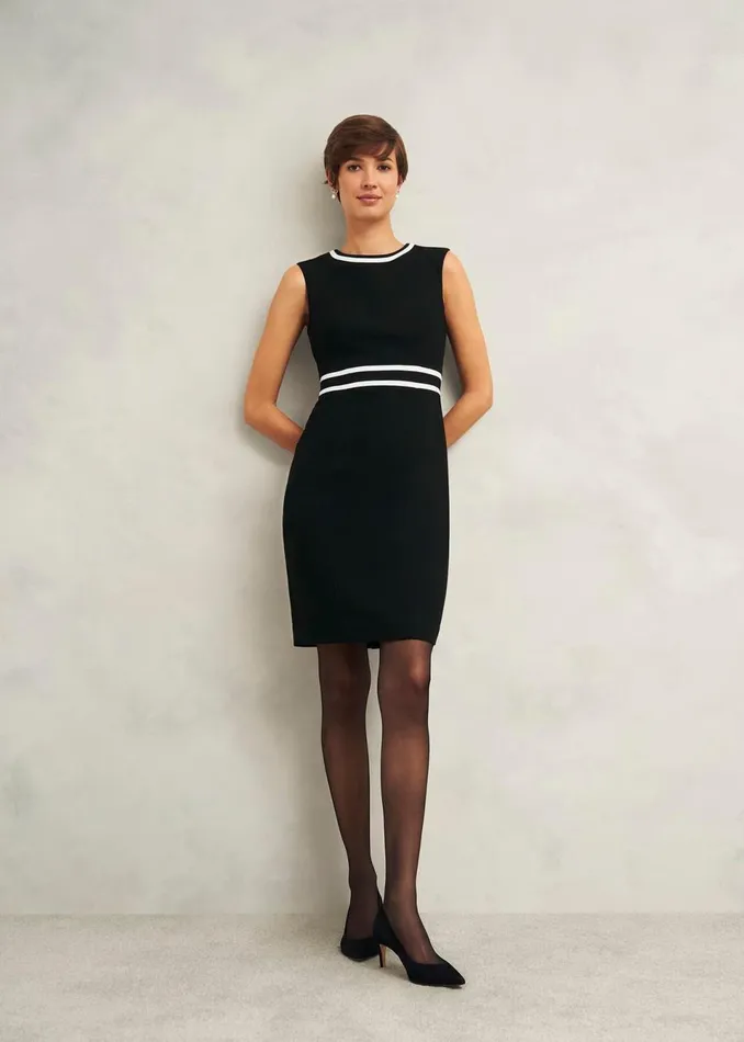 Women Dresses and Jumpsuits Hobbs Nory Dress Black Ivory