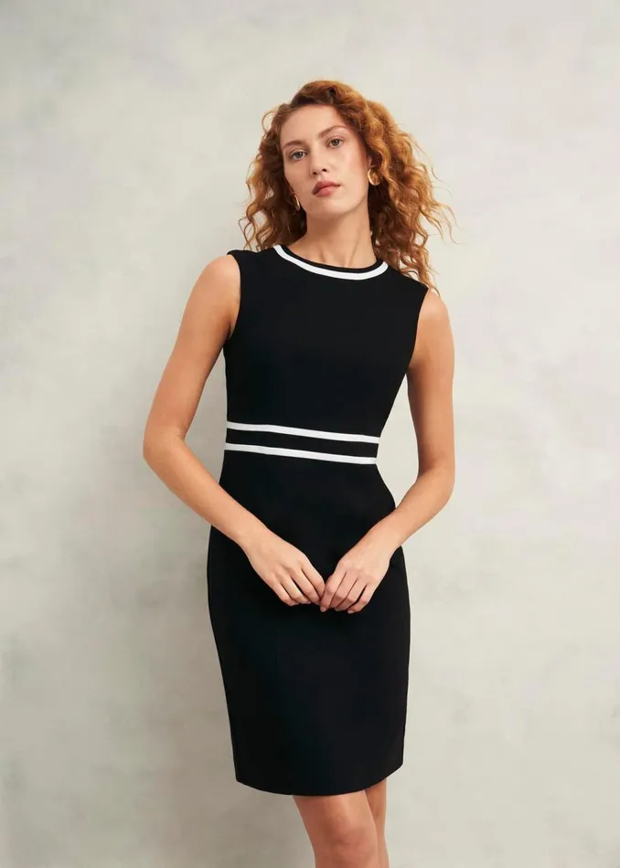 Women Dresses and Jumpsuits Hobbs Nory Dress Black Ivory