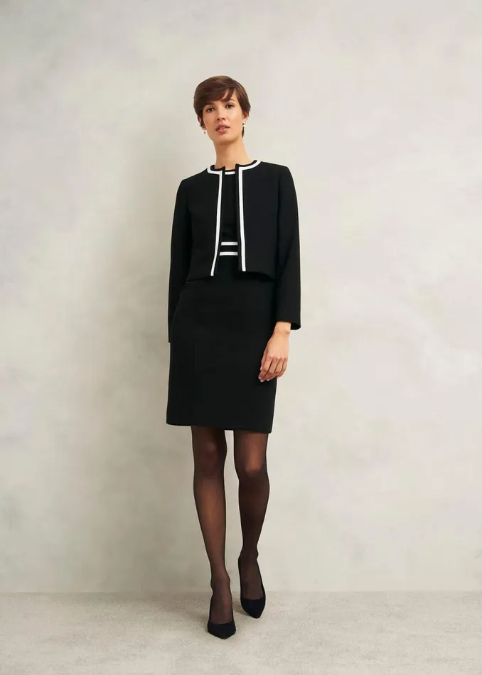 Women Dresses and Jumpsuits Hobbs Nory Dress Black Ivory