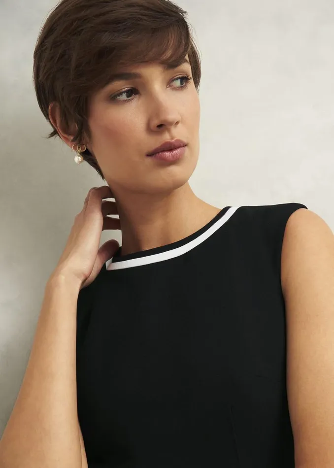 Women Dresses and Jumpsuits Hobbs Nory Dress Black Ivory
