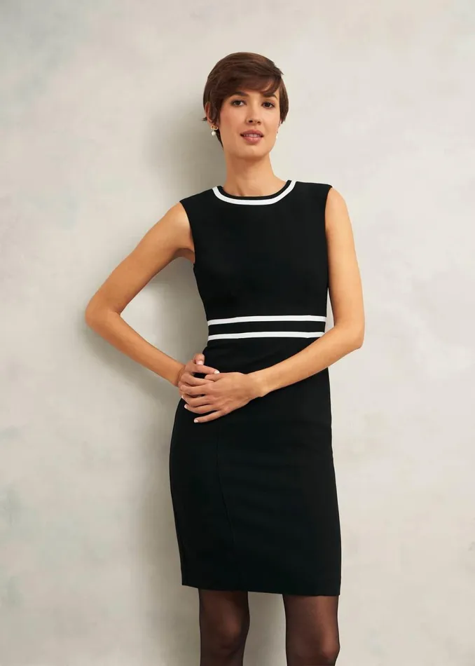 Women Dresses and Jumpsuits Hobbs Nory Dress Black Ivory