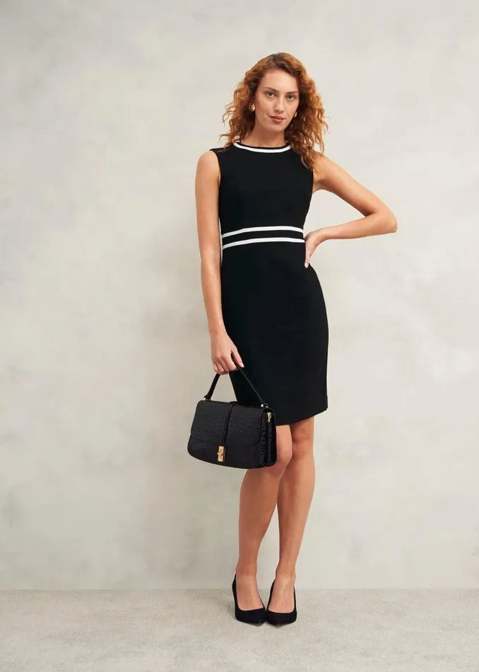 Women Dresses and Jumpsuits Hobbs Nory Dress Black Ivory