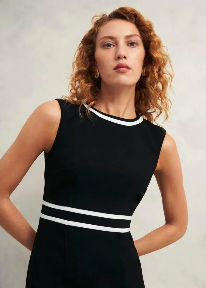 Women Dresses and Jumpsuits Hobbs Nory Dress Black Ivory