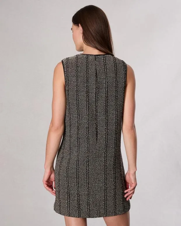 Women Dresses and Skirts Rag and Bone Frances Tweed Mini Dress Black Multi