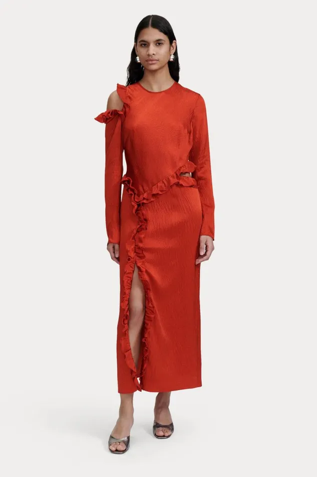 Women Dresses Rachel Comey Fontes Dress Tomato